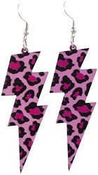Oorbellen Eighties Flash Pink Panter