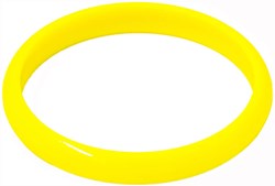 Disco Armband Neon Geel Smal