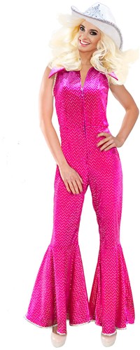 Disco Jumpsuit Pink
