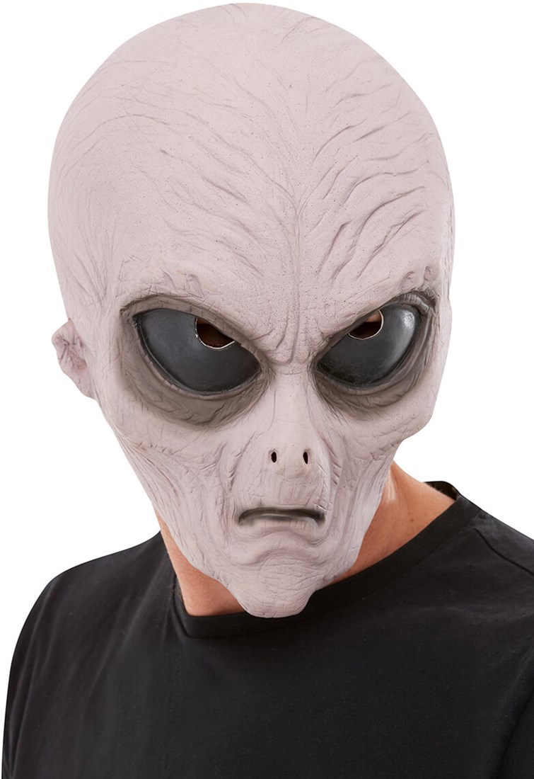 Alien Masker Paars (Latex) Kopen? | Carnavalsland.nl