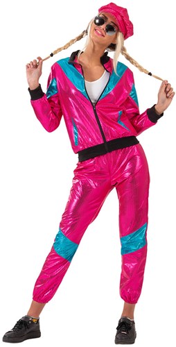 Trainingspak Dames Pink-Turquoise