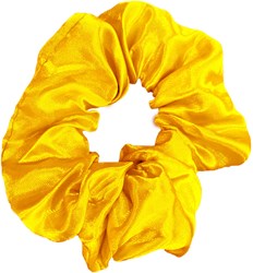 Scrunchie Geel met LED-Lichtjes