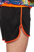 Eighties Disco Neon Panter Outfit Heren (detail broek)