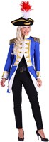Jas Gardeofficier Blauw-Wit voor dames-2