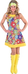 Jurkje Seventies Smiley Peace (mouwloos)