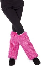 Beenwarmers Pluche Neon Pink