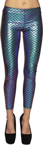 Zeemeermin Legging Paars-Blauw