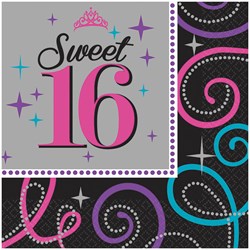 Servetten Sweet 16 (16st)
