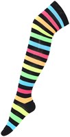 Leg Avenue Leg Avenue - Athlete Overknee sokken - Groen | Attitude Holl