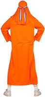 Sjeik Kostuum Oranje Holland (achterkant)