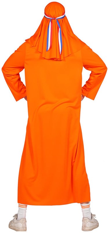 Sjeik Kostuum Oranje Holland (achterkant)