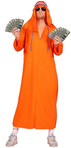 Sjeik Kostuum Oranje Holland