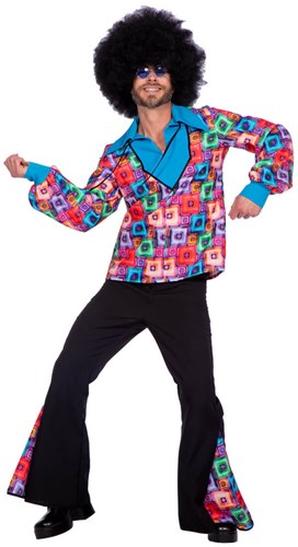 Disco Outfit Man Seventies Blok
