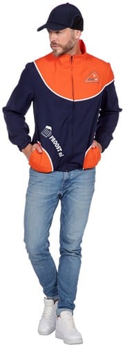 Jasje Pakketbezorger Oranje-Blauw