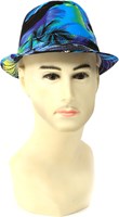 Trendy Hoedje Hawaii met Palmbomen Blauw