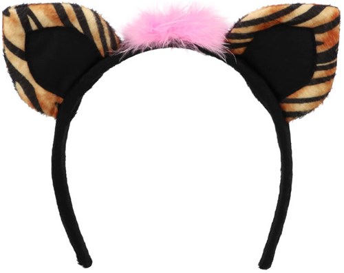 Tijger Set Luxe - 5dlg. (haarband)