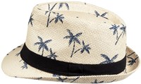 Trendy Hoedje Hawaii met Palmbomen (zijkant)