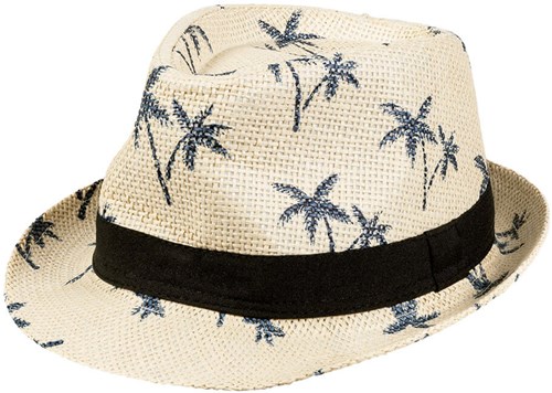 Trendy Hoedje Hawaii met Palmbomen