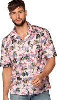 Hawaii Blouse Heren Flamingo Kopen Carnavalsland