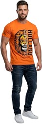 Oranje Shirt Holland Lion Warrior