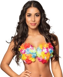 Schelpen BH (met bloemen) 