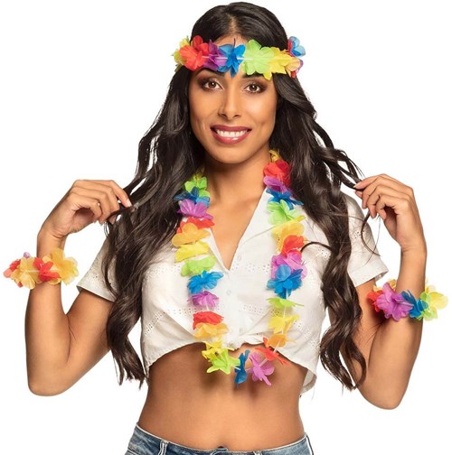 Hawaii Set Regenboog (4 delig) (voorbeeld)