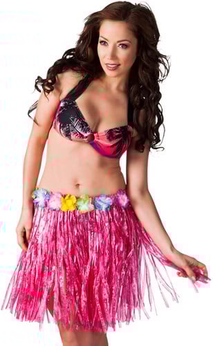 Hawaii Rokje Pink (45cm)