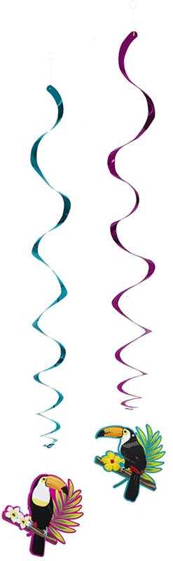 Hawaii Hangdeco Swirl Toekan 2st. (85cm)