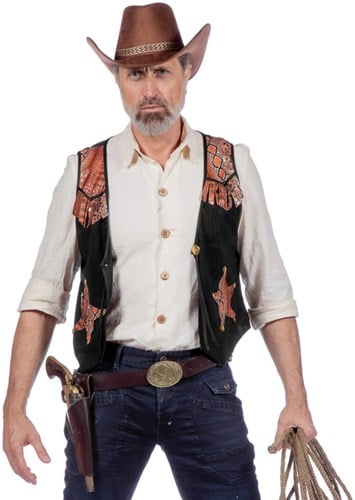 Heren Cowboyvest Star