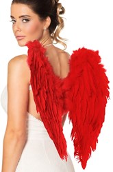 Engelen Vleugels Rood (50x50cm) 