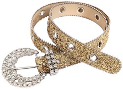Glitter Riem Goud - 110cm