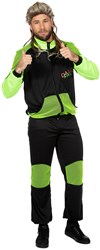 Trainingspak Foute Party Groen-Zwart