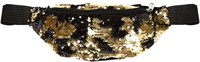 Buideltasje Pailletten Goud-Zwart