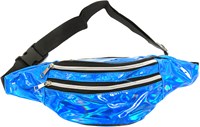 Heuptasje Blauw Disco
