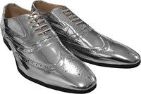 Heren Schoenen Zilver Luxe