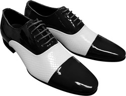 Heren Schoenen Zwart/Wit