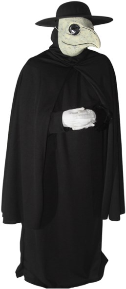 Venetiaans Pest Masker Latex (Gezichtsmasker)-2