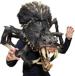 Halloween Mammoth Chomping Spider Mask