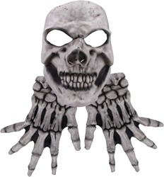 Skull Set - Masker en Handen (latex)