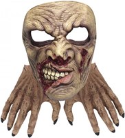 Zombie Set - Masker en Handen (latex)