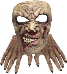 Zombie Set - Masker en Handen (latex)