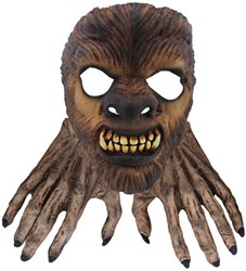 Weerwolf Set - Masker en Handen (latex)