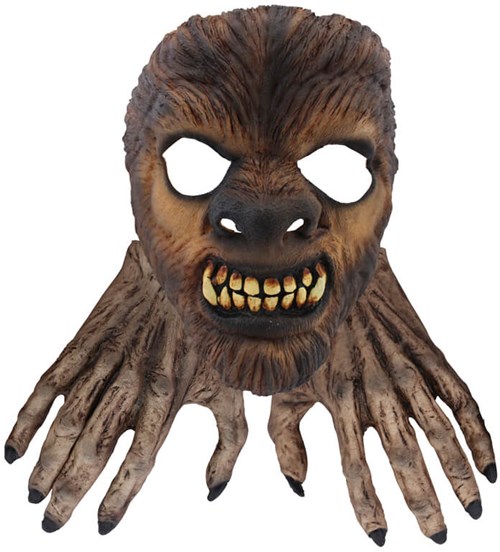 Weerwolf Set - Masker en Handen (latex)