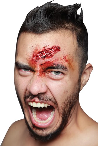 Professionele Latex Wond FX - Head Butting