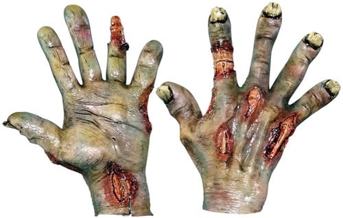 Zombie Handen Luxe Latex