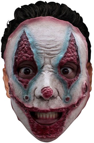 Killer Clown Masker Latex (gezichtsmasker)
