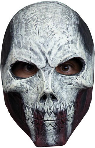 Skull Masker Latex Luxe - Blacklight (GID)