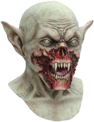 Vampier Masker Kurten Latex Luxe