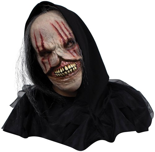 Horror Masker Wicked Scratched Latex
