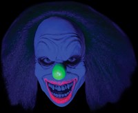 Masker Wild Neon Clown Latex Luxe - Blacklight
